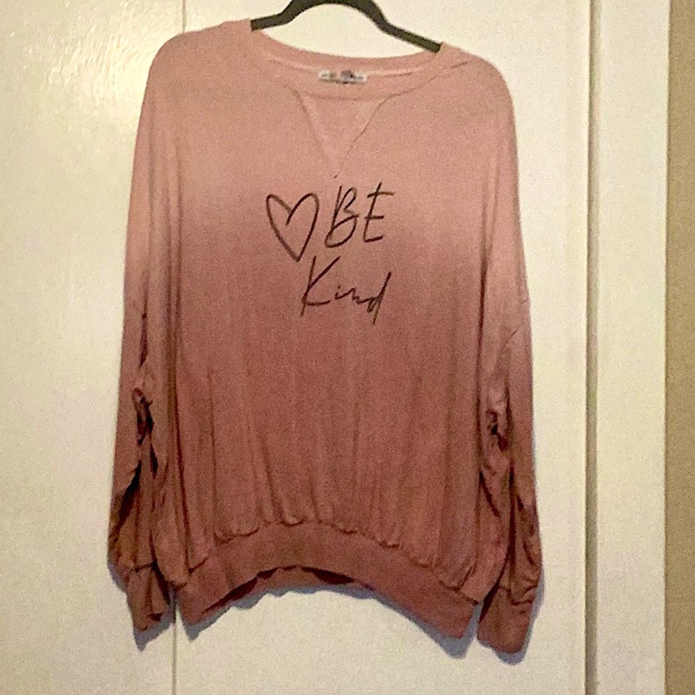 Young Fabulous & Broke Pink Ombré Pullover 💕